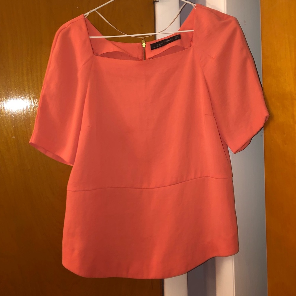 Coral shirt